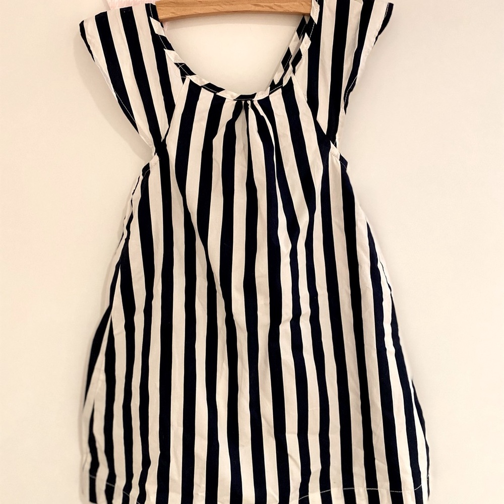 Crewcuts Navy & White summer dress  size 4